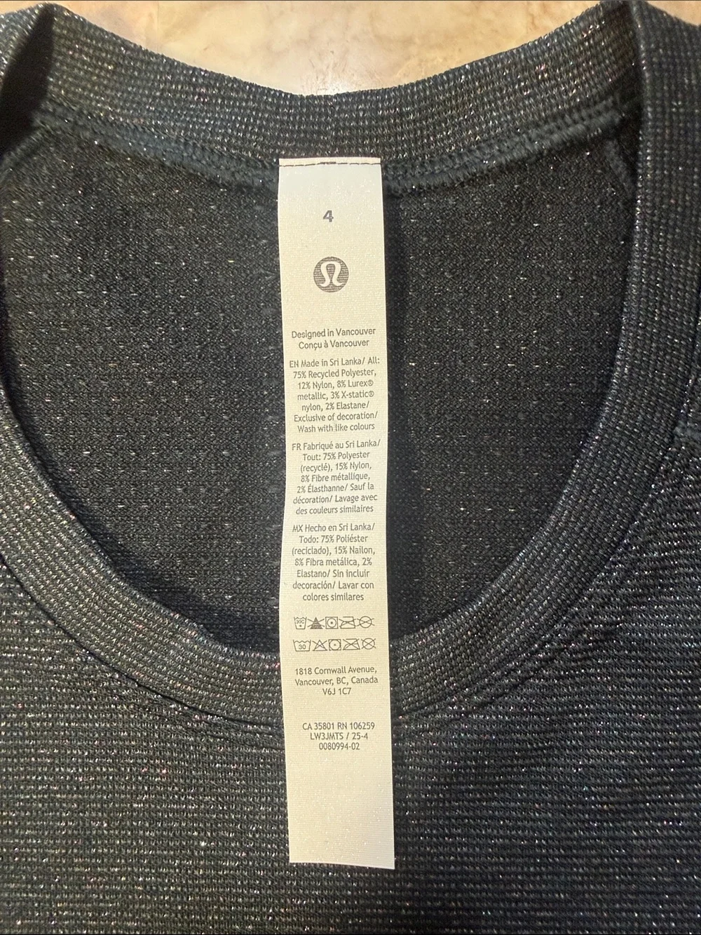 lululemon athletica shimmering short